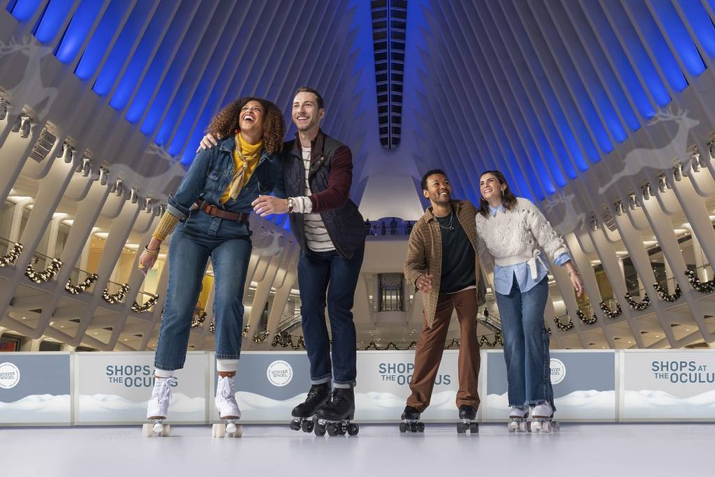 Roller Rink “The Oculus” Open for the Holidays